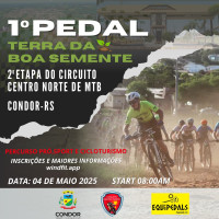 1º PEDAL TERRA DA BOA SEMENTE - CONDOR